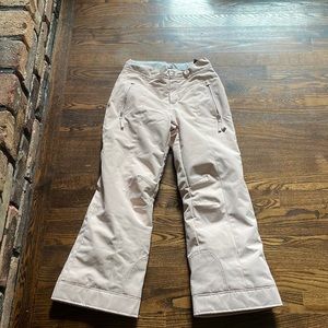 Obermeyer light pink snow pants